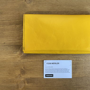 Freitag F258 WERLER Wallet Yellow NEW