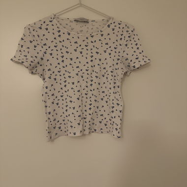 T-Shirt mit Blumen