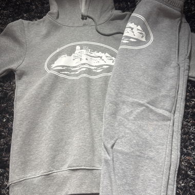 Ensemble sweat gris