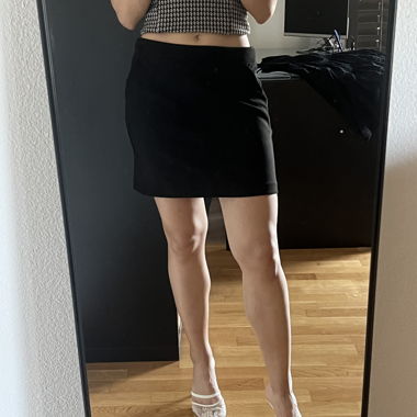 Jupe courte Vero Moda noire