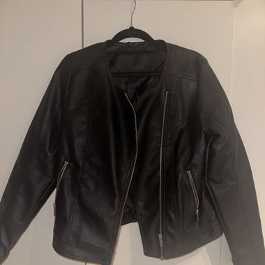 Lederjacke 