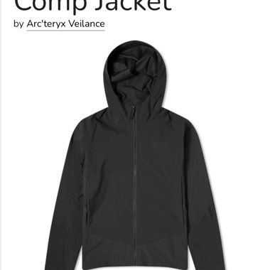 arcteryx veilance Eigen Comp Jacket