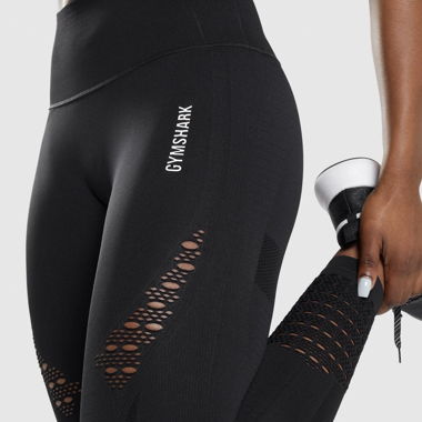 Schwarze Gymshark-Leggings