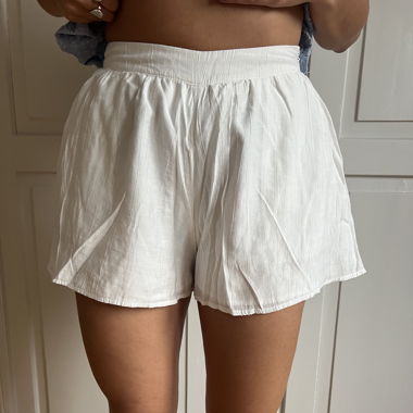 white shorts