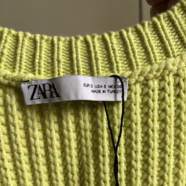 Zara Strick top Weste 