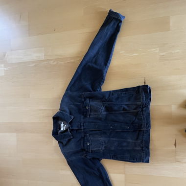 Jeanjacke anthrazit
