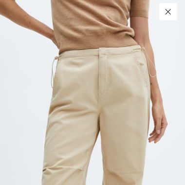 Parachute Hose von Mango, neu