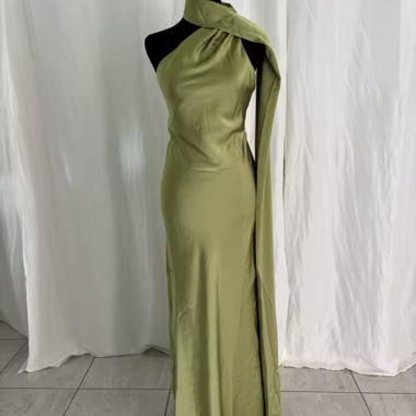 Evening Dress / Satin L - Abendkleid / Satin L