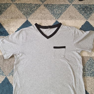 Gray nightgown short sleeve size M