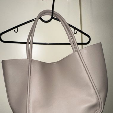 Handtasche/ Shopper beige