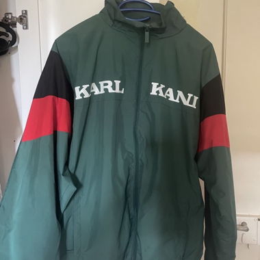 Veste coupe-vent Karl Kani verte S
