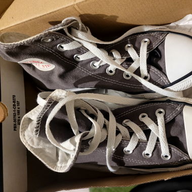 Converse hautes gris 36