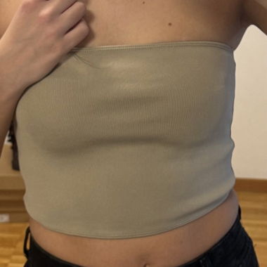 Haut bandeau ZARA taupe, taille S