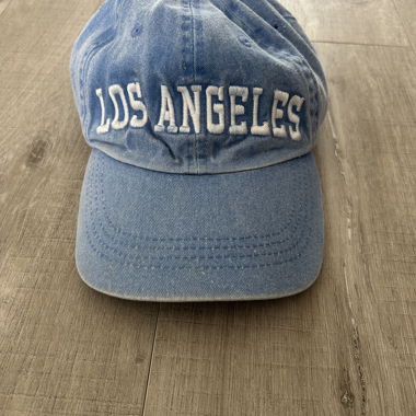 Casquette en denim de Los Angeles