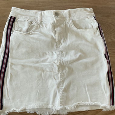 Zara Basic Denim Skirt