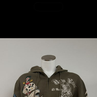 Ed Hardy Zip Up