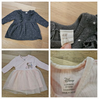 Robe bébé fille 