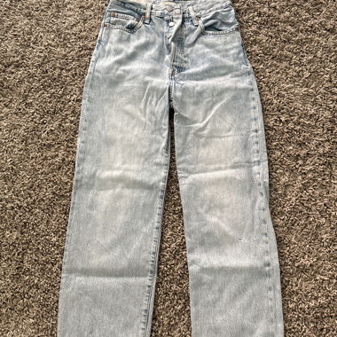 Levi’s High-Waisted Straight-Leg Pants
