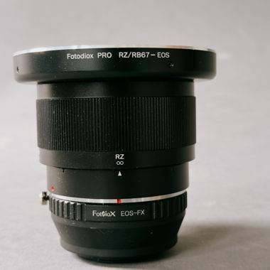 Fotodiox Pro Lens Adapter  Mamiya RZ  Fujifilm X