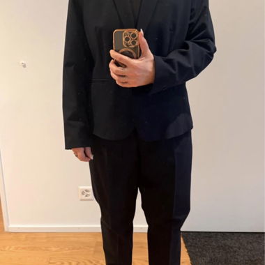 Dunkelblauer C&A Blazer und Hose - Anzug