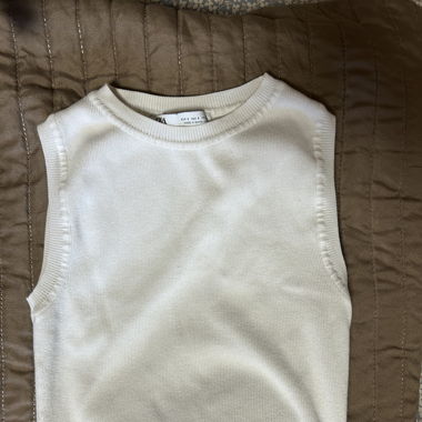 Top bianco Zara