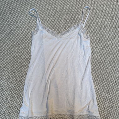 White Lace Top, Size S