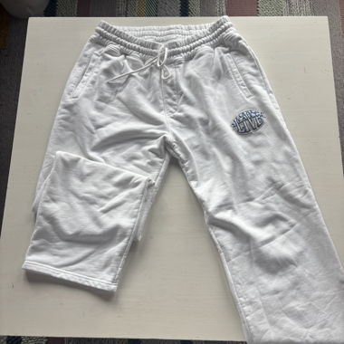Pantaloni da jogging bianchi M