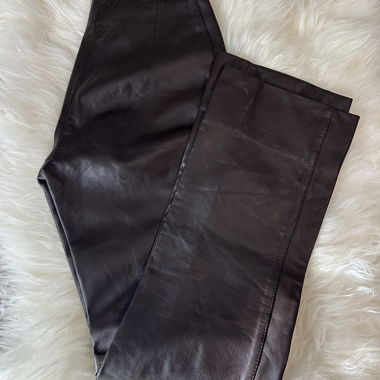 Véritable culotte en cuir vintage