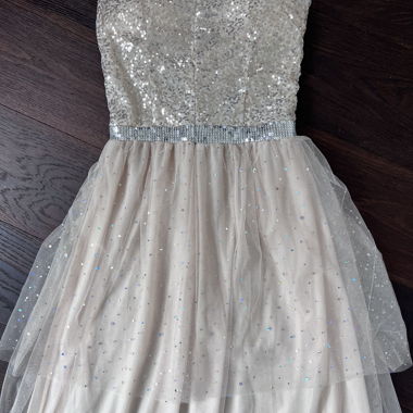 Sequin Evening Dress