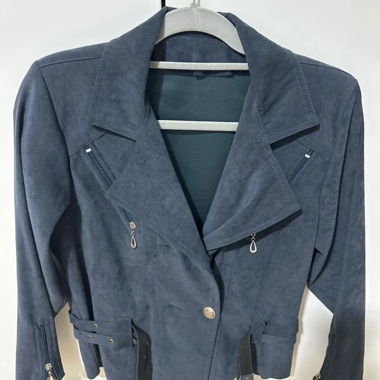 Completo giacca e gonna blu scuro - Vintage