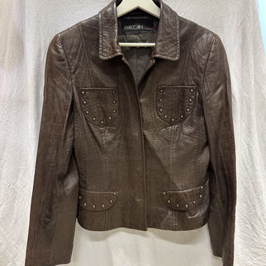 Veste en cuir Marc Cain