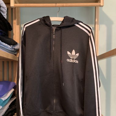 Zipper Hoodie // Adidas