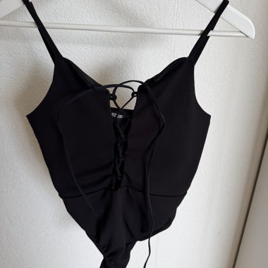 Black Missguided bodysuit