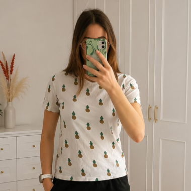 T-shirt all'Ananas