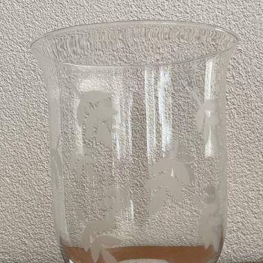 Vase aus Glas