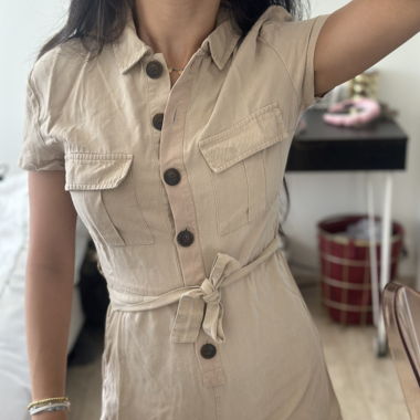 Beige Playsuit