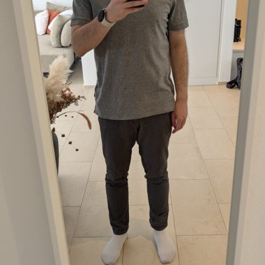 Polo BOSS PALLAS gris
