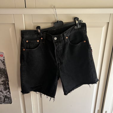 Levi's Denim-Shorts in Schwarz