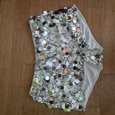 Shorts brillantinati