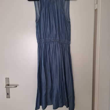 Jeanskleid mit Bindung Esprit
