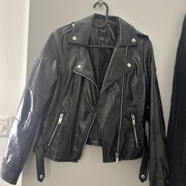 New Look Petite Faux Leather Jacket