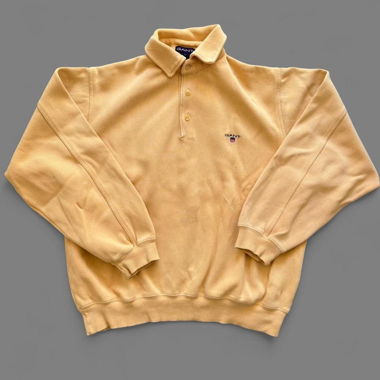 Gant vintage yellow polo sweatshirt