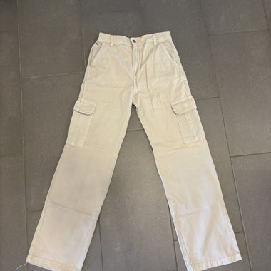 Light grey cargo pants size 34