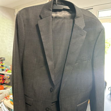 Costume esprit gris foncé taille 52