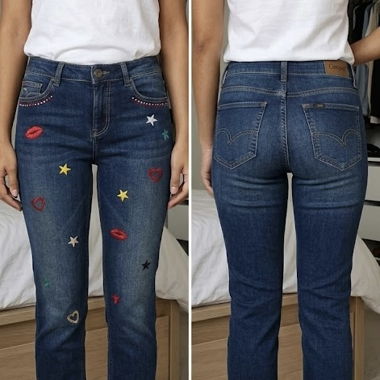 Jean / Lee Cooper / customisé / 30*34