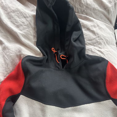 FIRE+ICE red and black hooded sweatshirt Bogner