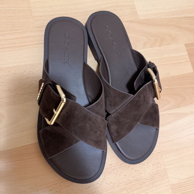 Zoccoli in pelle Coach