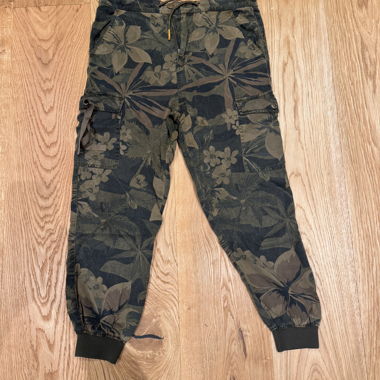 Desigual Cargo Pants Floral Pattern