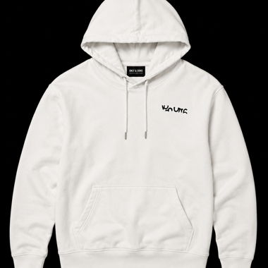 White WIP Hoodie