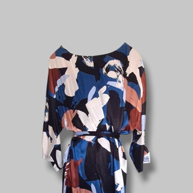 Robe MbyM - manches 3/4 avec ceinture - Taille L